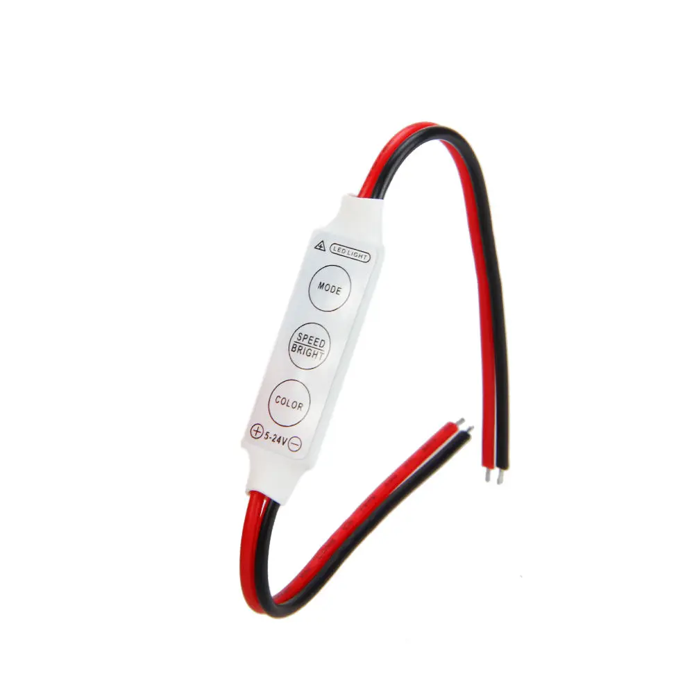 10PCS/lots 12V Wired Control Module Strobe Flash For Car Household LED Strip/Bulb