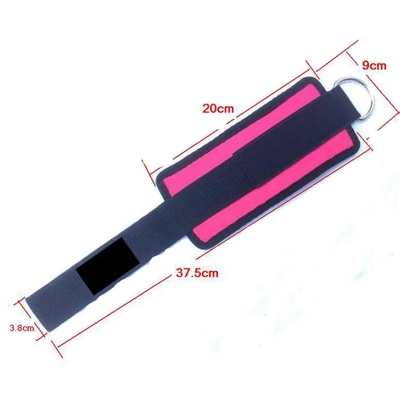 Ankle Support D-ring Ankle Strap Belt Multi Gym Leg Pulley Strap Fitness Exercise Equipment Sports Safety #4A18 (3)