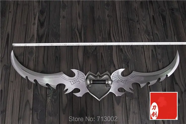 World of Warcraft Frostmourne Illidan Ainosinus War Blade Обрезной металлический меч* Косплей