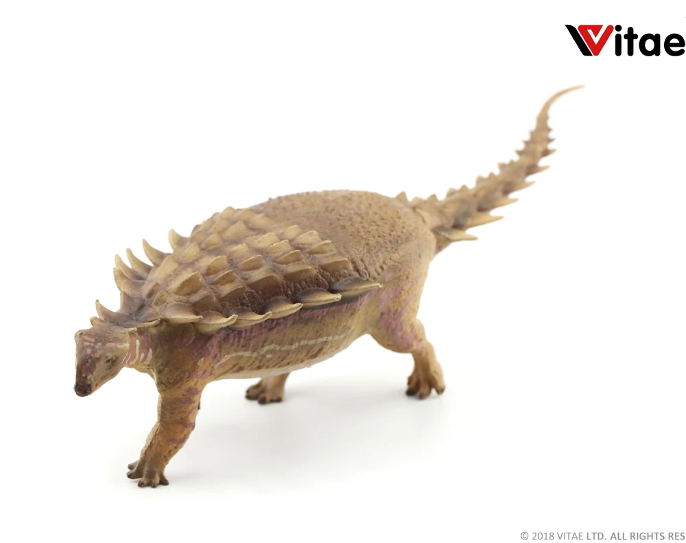 Vitae динозавр Юрского периода модель животного Zhejiangosaurus lishuiensis ankylosaurus 1:35