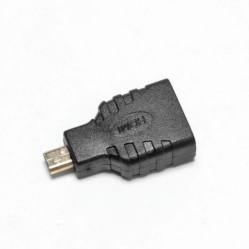 1 шт. Micro HDMI Тип гнездо к HDMI Micro D штекер конвертеры кабель адаптер золотые контакты