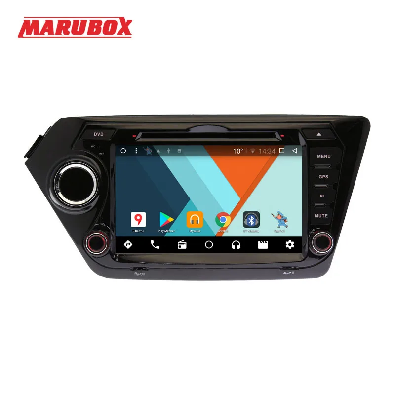 Excellent Marubox 8A200MT8 Car Multimedia Player For Kia Rio, K2 2010-2015,Octa Core, Android 8.1,Radio, DVD, GPS,BT, 2GB RAM 32GB ROM 1