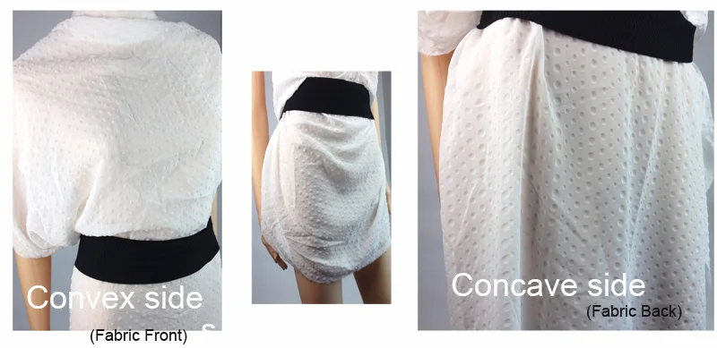 convex side