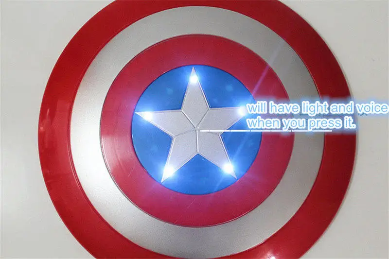 Captain America Voice Flash 32cm Shield (1)