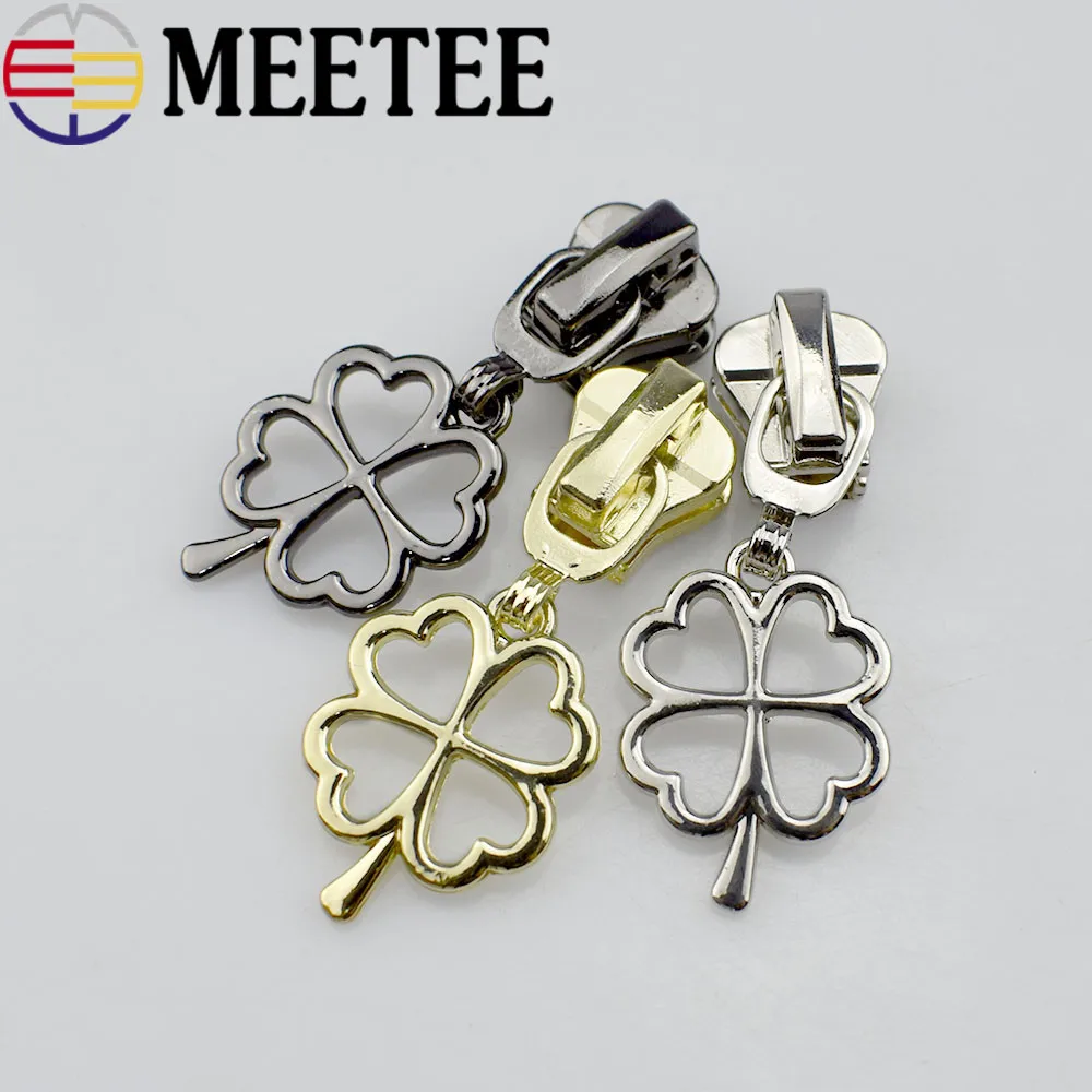 10 шт. Meetee 3 #5 # Fix A Zipper DIY Slider ремонтный набор с молнией Замена для пальто сумки