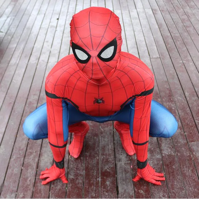 

Marvel Legends Spiderman Homecoming Suit 2099 Adult Spiderman Costume Kids Child Spider Man Mask Birthday Party Cosplay Clothing