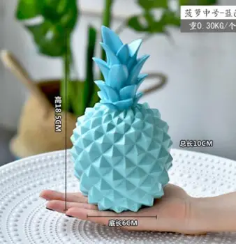 

modern Simple ins style creativit pineapple sitting room dining-room Home wine Decorative furnishings crafts statue wholesale