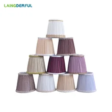 The Candle Chandelier Lamp Shade chiffon fabric shade cloth cover specific factory direct wholesale order