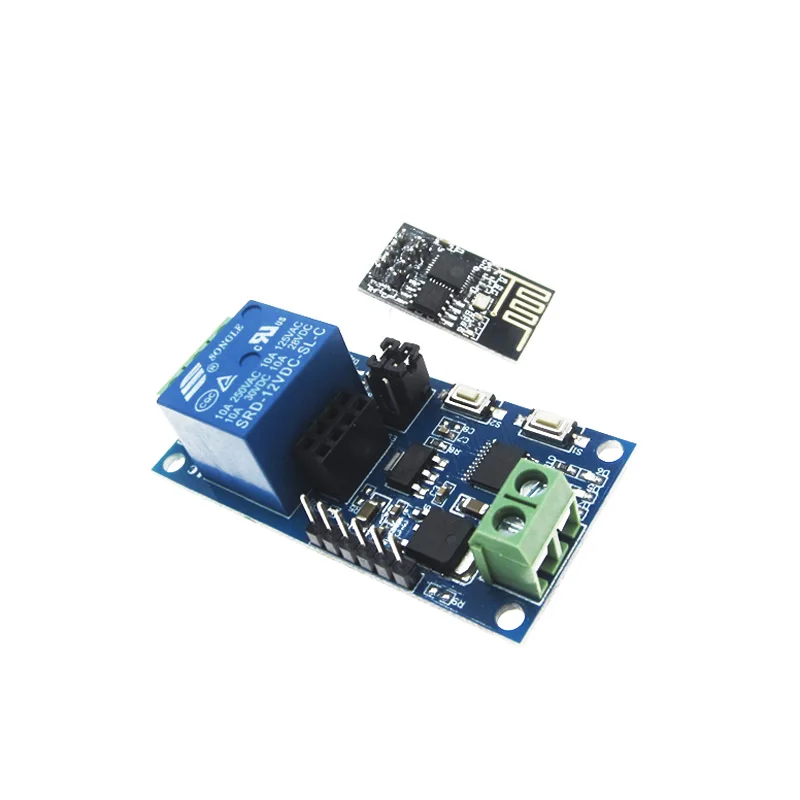 12 В ESP 01 ESP8266 1 WiFi реле канала модуль дистанционное управление переключатель для IOT