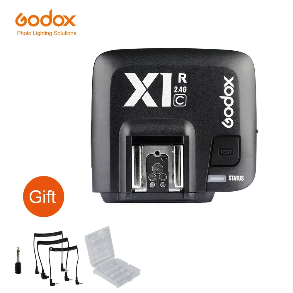 Беспроводной ресивер Godox X1C X1R C TTL 2 4G для камер серии Canon 1000D 600D 700D 650D 100D 550D 500D 450D 400D