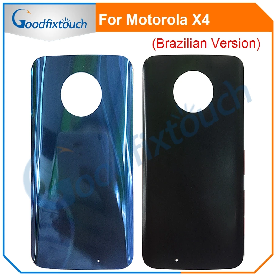 Задняя крышка батарейного отсека для Motorola Moto X4 XT1900 задняя с наклейками |