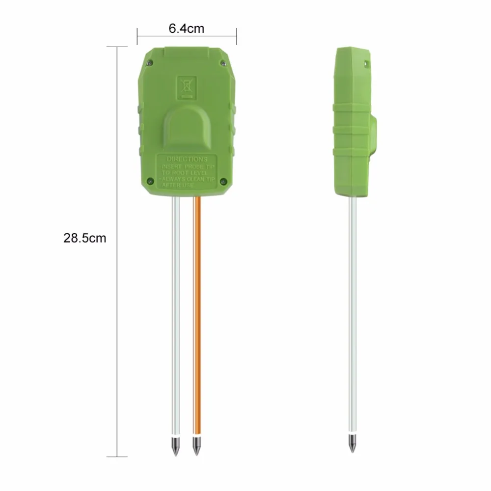 Yieryi 3 in1 аналоговые почвы метр завода цветы влажности почвы светильник прибор для измерения уровня PH тестер высокое качество Новое поступление для профессионального сад