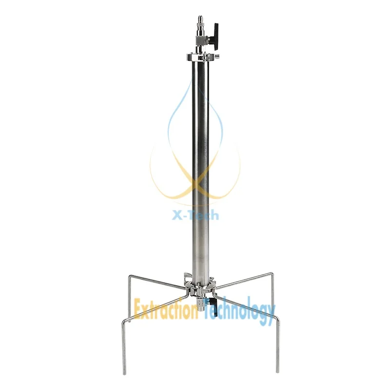 135g Closed Column Pressurized Extractors BHO Extractor kit. Extractor stainless steel 304.in