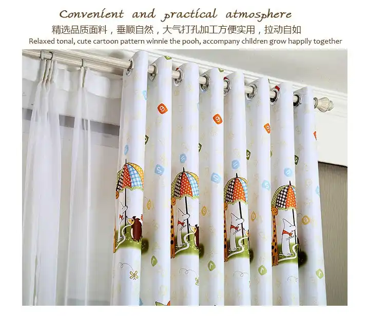 Animal Print Blackout Baby Infant Room Curtains Children S Boys Curtain For Bedroom Kids Soundproof Nursery Cortinas Animal Print Blackout Baby Infant Room Curtains Children S Boys Curtain For Bedroom Kids Soundproof Nursery Cortinas