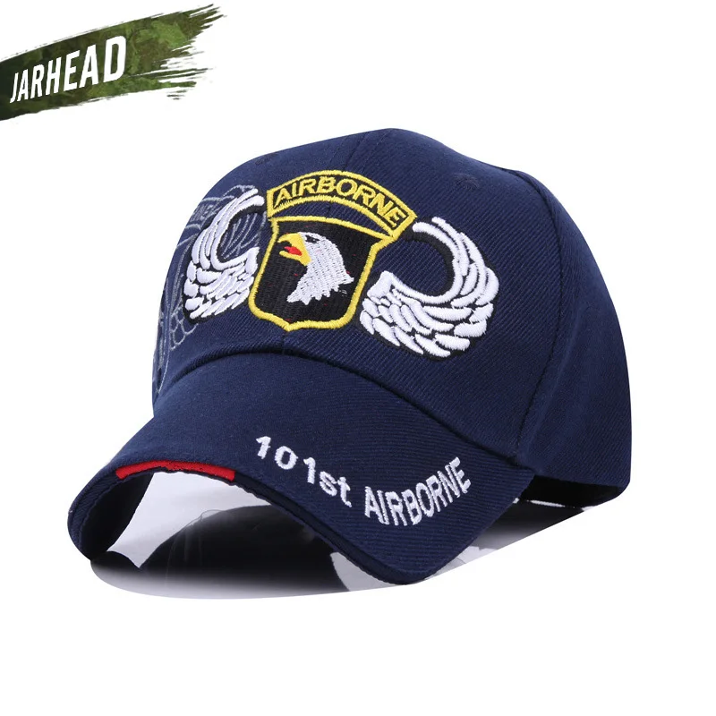 

U.S. 101st Airborne Outdoor Embroidery Baseball Sport Caps Summer Military Fans Soldier Cap Adjustable Men's Tactical Hat