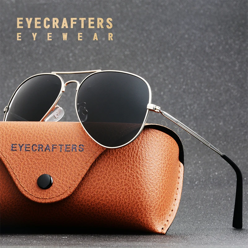Мужские и женские классические солнцезащитные очки-авиаторы, поляризованные солнцезащитные очки для мужчин и женщин, UV400