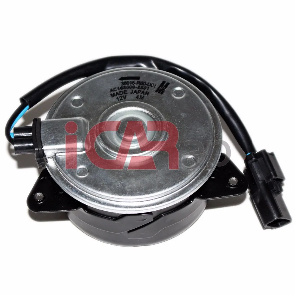 

New Radiator Cooling fan motor Electric fan motor OEM: 38616-R60-U01 168000-8801 for Honda ACCORD 2008-2013