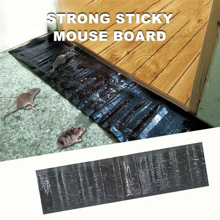 TTLIFE 1.2M Big Size Mice Mouse Traps Board Super Sticky Rat Snake Bug Safe Sticky Rat Glue Trap Mice Glue Non-toxic Pest Reject