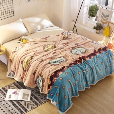 Прямая поставка, американский флаг, утолщенные фланелевые флисовые одеяла для кровати, покрывало, украшение-кактус, пледы, покрывало, cobertor - Цвет: D