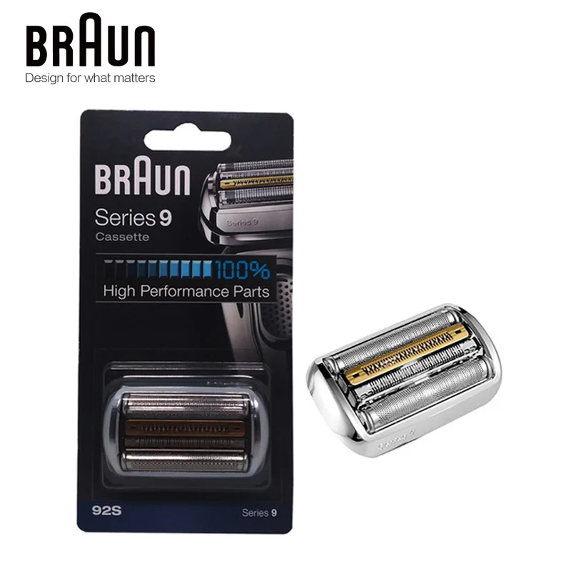 Cabeça de Barbeador Lâmina de Barbear Cabeça e Cortador Braun Elétrico Elétrica Série Substituição Cassete 9030s 9040s 9050cc 92s 9090cc 9095cc 9 1 Eletrodomésticos