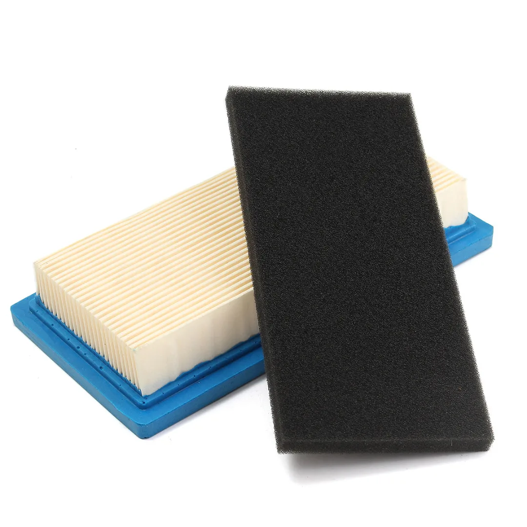 1set Air Filter + Filter Sponge Plus Pre-Filter For Briggs & Stratton 492889 494511S