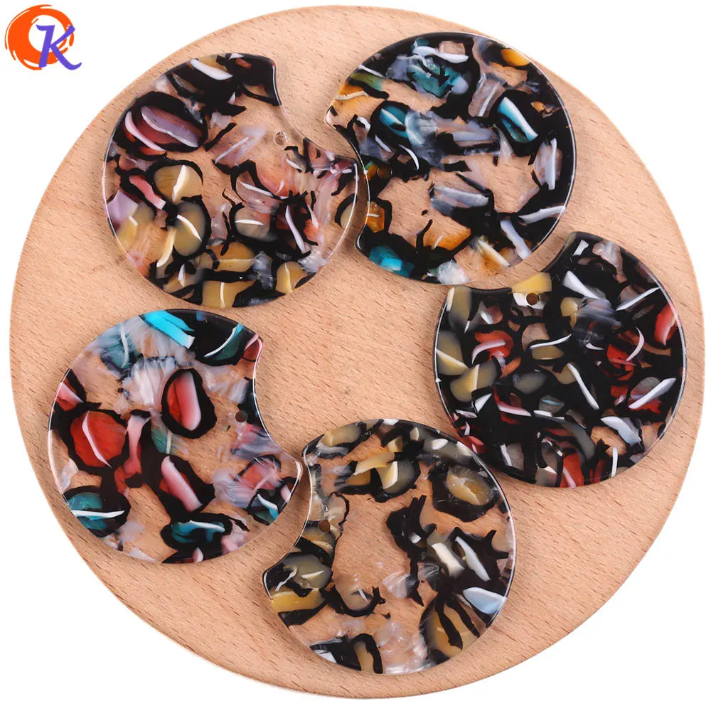 

Cordial Design 34*36mm 50Pcs Jewelry Accessories/Earring Parts/DIY Making/Round Shape/Acetic Acid/Hand Made/Earring Findings