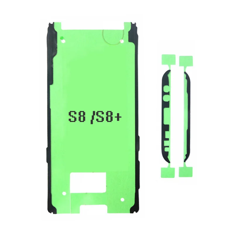 ЖК-дисплей Экран клейкая лента для samsung Galaxy S9 S8 плюс Примечание 8 S7 край s6 edge спереди лента для обрамления задняя крышка Стикеры