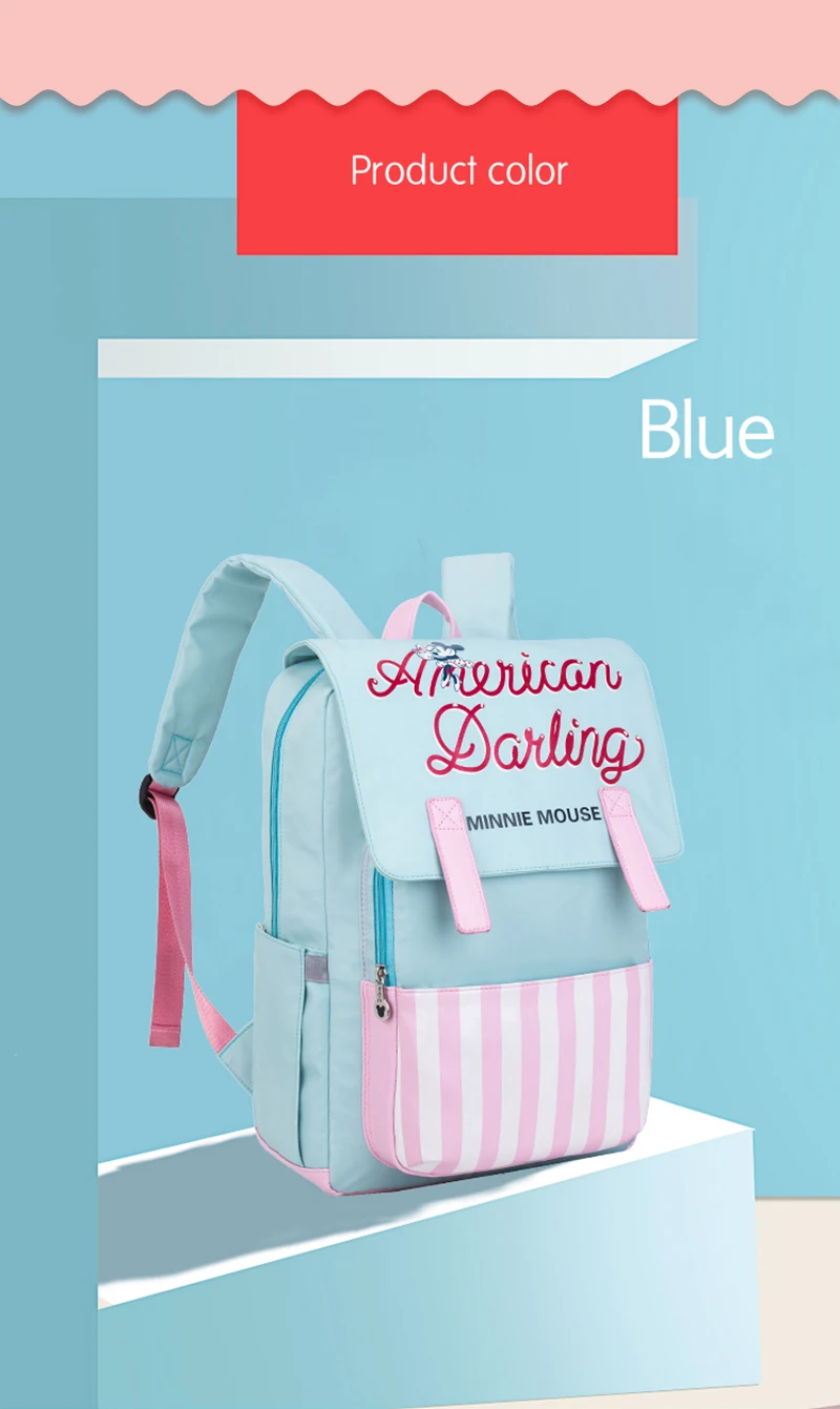 Сумка для подгузников disney, Большой Вместительный рюкзак, сумка для беременных, цветная сумка для мам, Микки Маус, женская сумка для Диснея