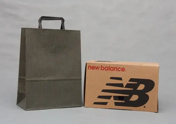 Whole 100pes Grey And Black Striped Kraft Paper Bag Shpoping Whole 100pes Grey And Black Striped Kraft Paper Bag Shpoping Gift Size 33 25 12cm In Bags Wring Supplies From Home Garden On