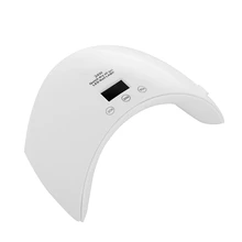 24 Вт умная лампа для ногтей белая световая лампа светодиодный светильник Сушилка для ногтей Быстросохнущий светодиодный гель для ногтей лампа для ногтей сушащая Полироль автоматический датчик