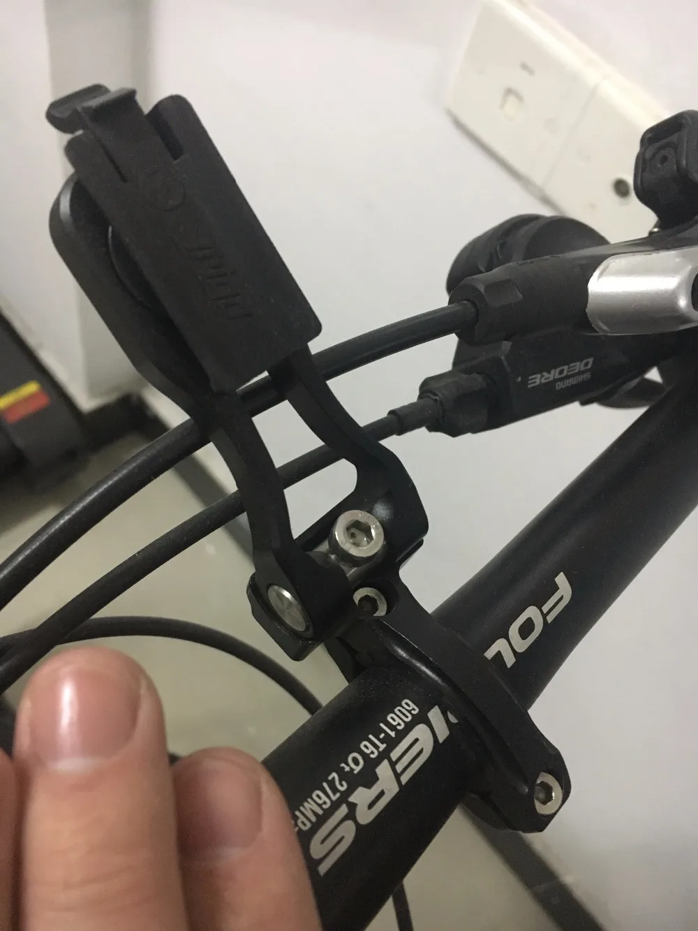 

TRIGO mtb road quick buckle straight driving support folding bike mobile phone support bicycle computer mount