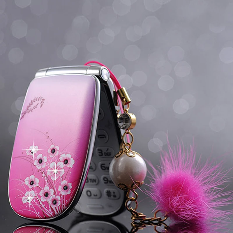 MAFAM A1 small woman kids girls cute Vibration flower diamond FM MP3 MP4 Camera Recorder mini