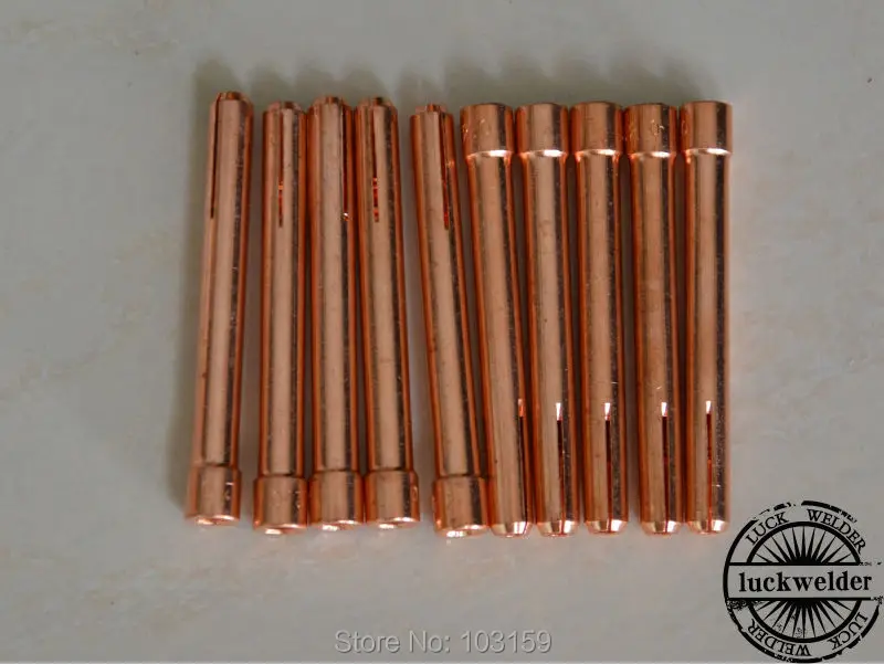 

10pcs 5/64" 2.0mm TIG Collet Tips For WP17 18 26 TIG Welding Torch Series