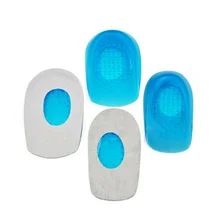 3 пары Силиконовая полоска от натирания на пятку ортопедические стельки с тканевой поверхностью для костных шпоров облегчение боли YU-Home