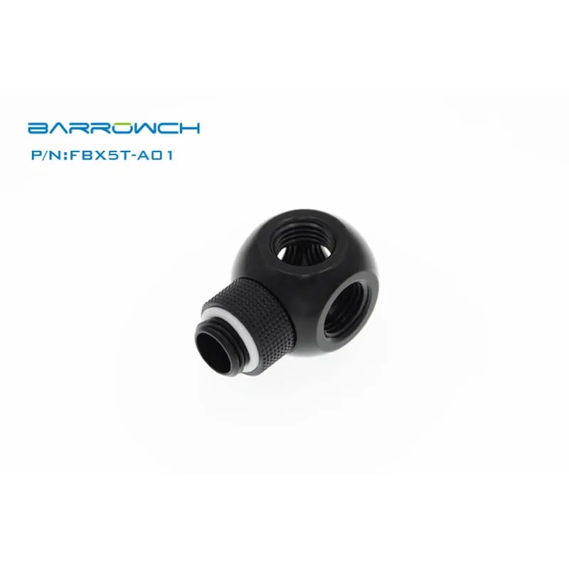 

Barrowch water cooler Rotary Metalic Cube Tee - 3Way/4Way/5Way heatsink gadget