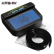 KROAK Solar Sun Power Mini Air Conditioner for Car Car Window Auto Air Vent Cool Fan Portable Car Air Conditioner Ventilation
