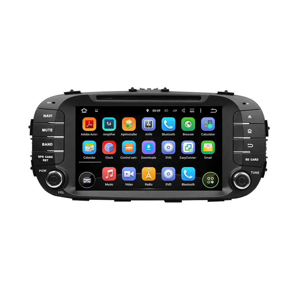 

KLYDE 8" 2 Din Android 8.1 Car Radio For Kia 2014 SOUL Car Audio Multimedia Player Car Stereo DVD Player Mirror Link