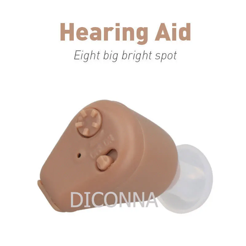 Single Rechargeable Digital Sound Enhancement Mini In Ear Hearing Aid Adjustable Tone Deaf Volume Amplifier Ear Assistance