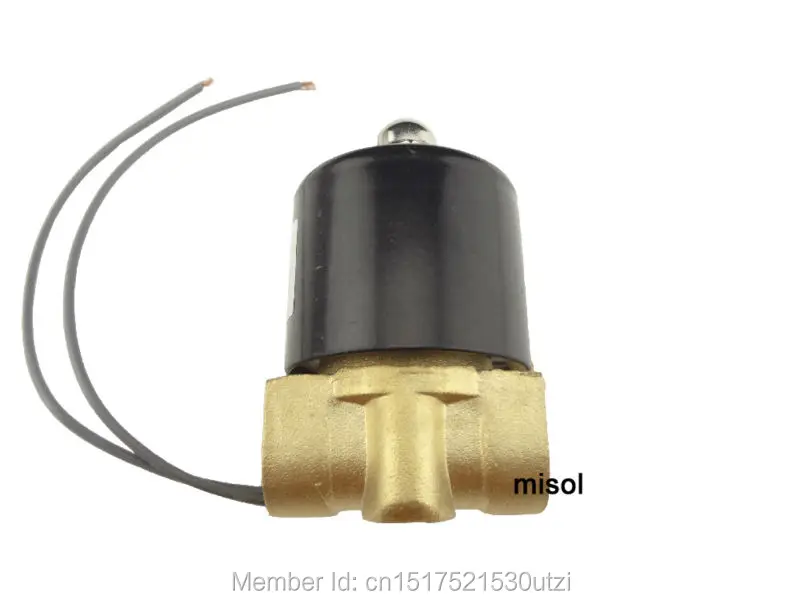 New DC 24V Electric Solenoid Valve G3/4"(BSP) for Air Water Gas Diesel