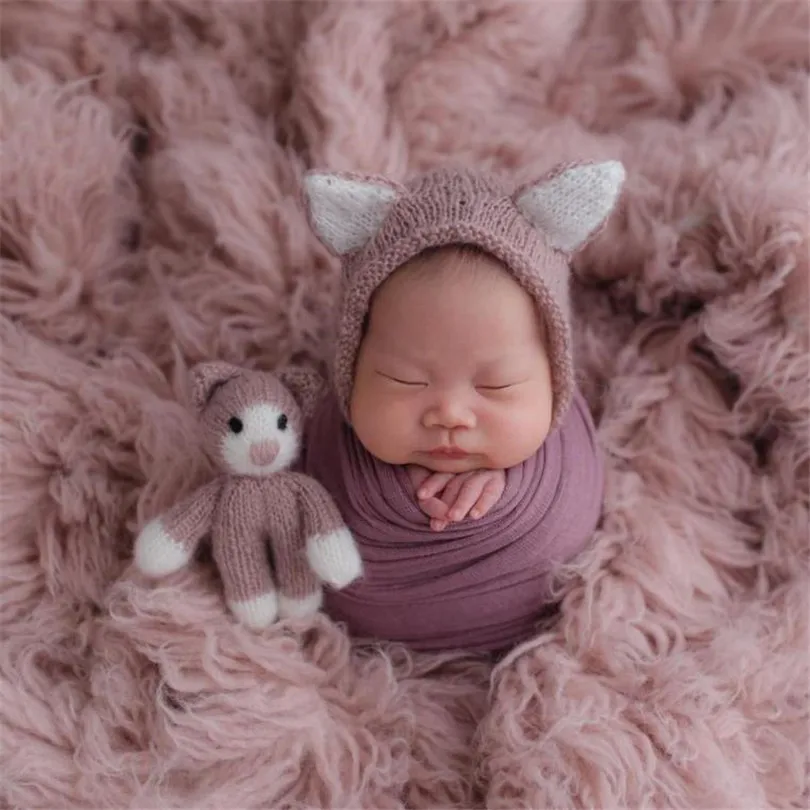 Рисунок 6 - Серый шерстяной коврик Flokati Baby Beanbag