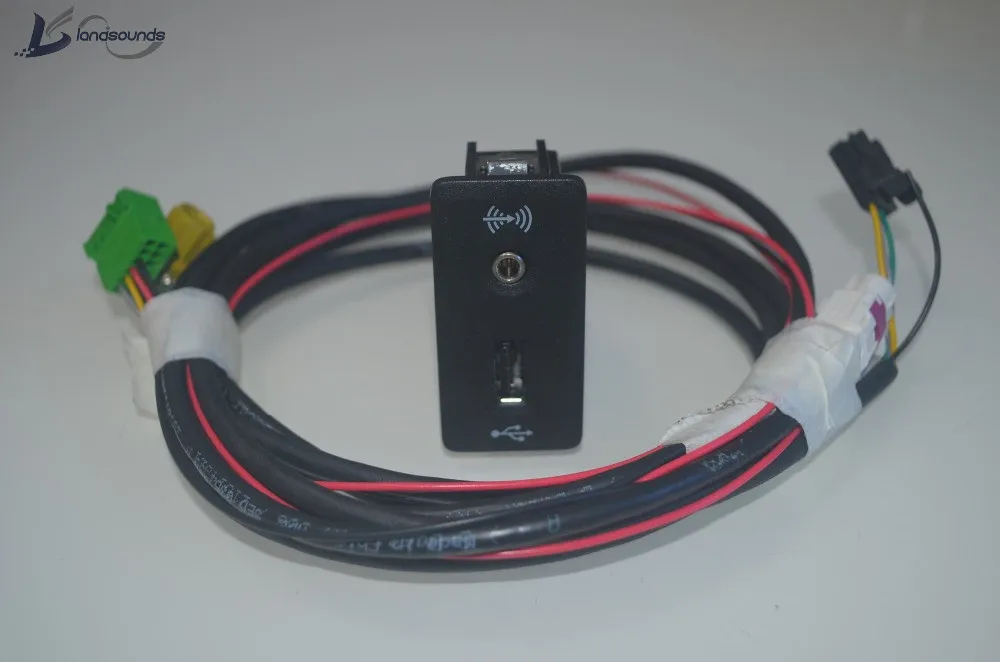 OEM CarPlay Mirror Link Adapter MIB USB Aux Cable for VW Golf 7 MK7