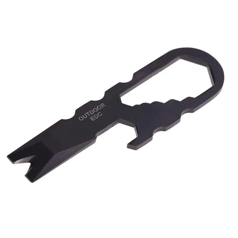 EDC Gear-Mini pied de biche en acier inoxydable, levier, outil de poche,  gadget de camp, utilitaire extérieur, polyvalent