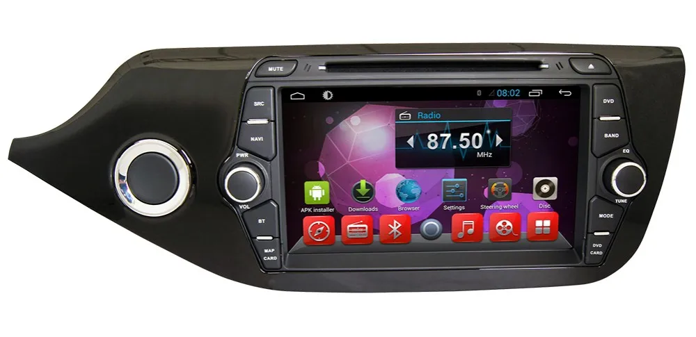 Flash Deal 8" HD 1024*600 4 Core Android 6.0 Car DVD GPS Radio Video Audio Stereo Navigation Player for Kia Ceed 2012 2013 2014 2015 1