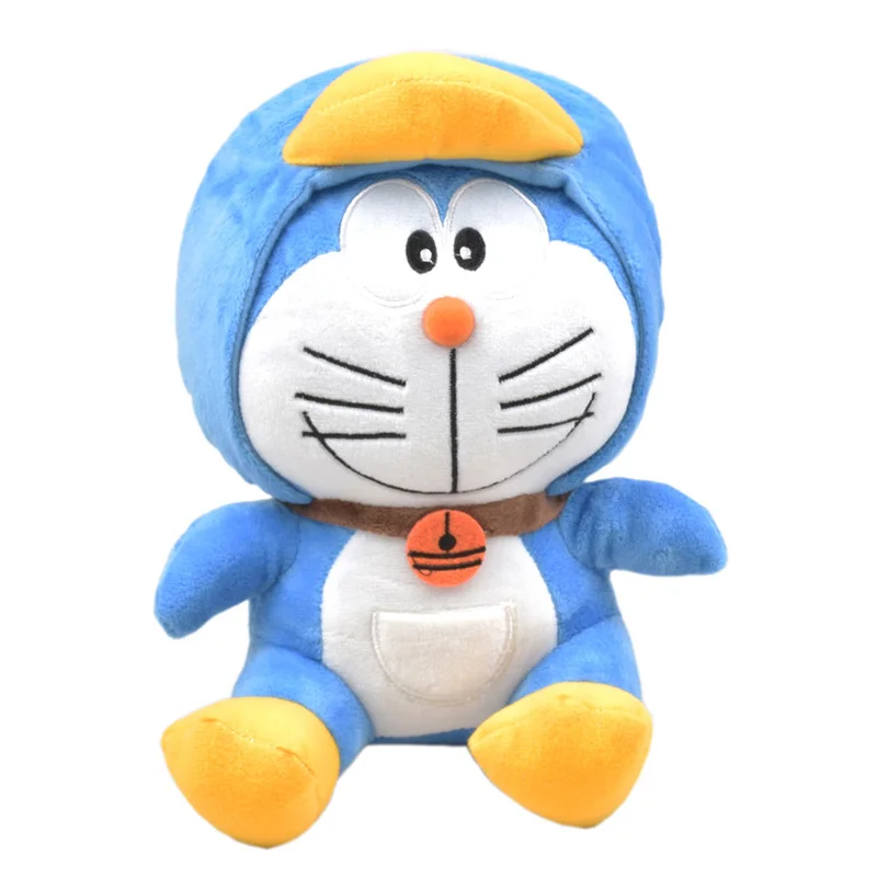 QICSYXJ Birthday Gift Supply 8 Inch Anime Plush font b Toy b font Doraemon Cosplay Penguin