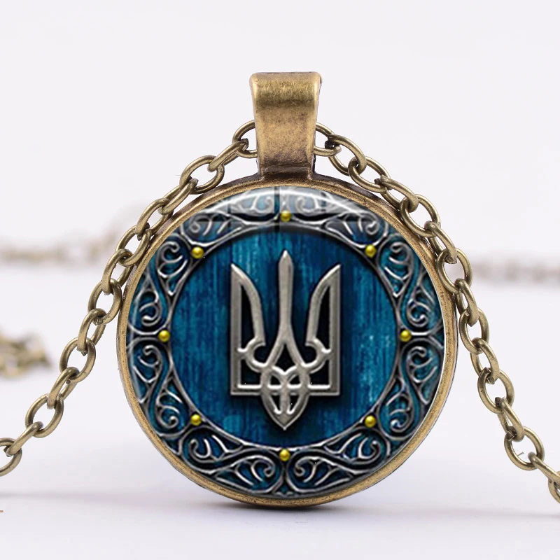 GiftJewelryShop Bronze Retro Style Gold Medal of Olympic Games Flower Pendant Charm Necklaces #22