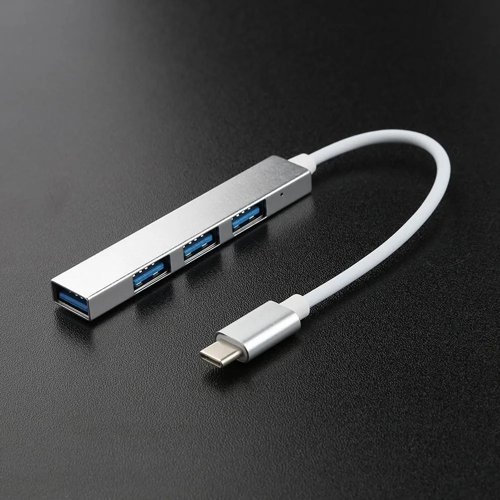 Hot Sale 4 Port USB 3.1 To USB-C Adapter Type-C Hub For Samsung Xiaomi Tablet Macbook Pro Laptop Type-C To USB 3.1 Hub Adapter