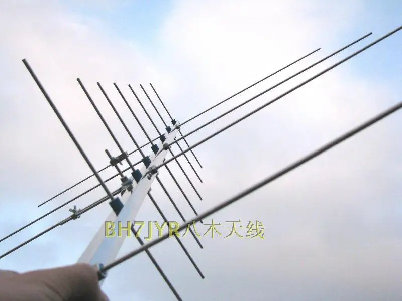 UV74 Двухдиапазонная спутниковая gps антенна yagi 430/144 м радиоантенна yagi антенна двухдиапазонная ретранслятор Антенна yagi