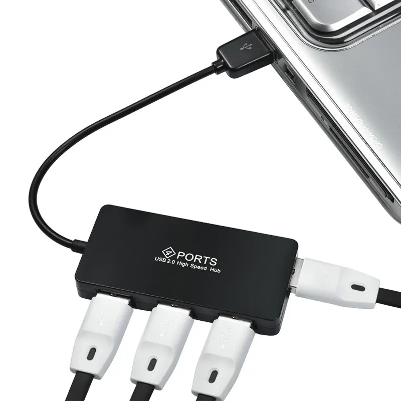 Mosible Wholesale Mini USB 2 0 Hub 4 Ports High Speed USB Hubs 480 Mbps USB 3