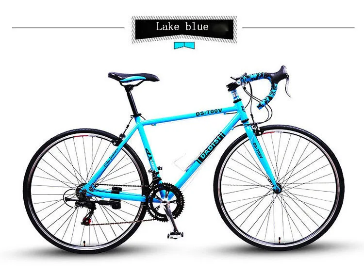 Top Road Bike Cycling bicycle 14 Speed Aluminum Alloy 26 inch Multicolor Options Curved handle racing bicycle 10