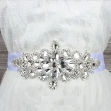 11 видов цветов большой кристалл и серебро бисера свадебный пояс-кушак Пояс невесты свадебное платье с поясом пояс невесты индивидуальный пояс